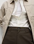 Loose Fit Stretch Chinos