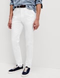 Slim Fit Cotton Rich Stretch Chinos