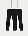 2pk Slim Fit Stretch Chinos