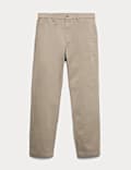 Regular Fit Cotton Rich Stretch Chinos