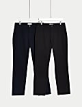 2pk Regular Fit Stretch Chinos