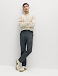 Regular Fit Elasticated Waist Chinos