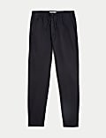 Tapered Fit Elasticated Waist Trousers