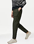 Regular Fit Pure Cotton Seersucker Trousers