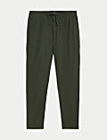 Regular Fit Pure Cotton Seersucker Trousers