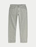 Straight Fit Pure Cotton Jeans