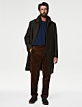 Loose Fit Corduroy Double Pleat Trousers
