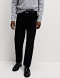 Straight Fit Luxury Corduroy 5 Pocket Trousers