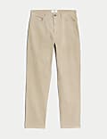 Straight Fit Corduroy 5 Pocket Trousers