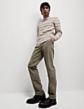 Regular Fit Corduroy Stretch Chinos