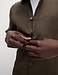 Regular Fit Pure Linen Shirt