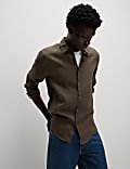 Regular Fit Pure Linen Shirt