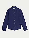 Regular Fit Pure Linen Shirt