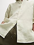 Regular Fit Pure Linen Shirt
