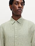 Regular Fit Pure Linen Shirt