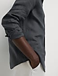 Regular Fit Pure Linen Shirt