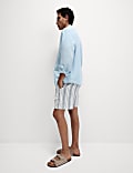 Cotton Linen Blend Shirt