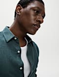 Pure Linen Garment Dye Shirt