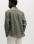 Pure Linen Check Shirt