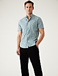 Hemd mit Gingham-Muster aus reiner Baumwolle