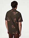 Easy Iron Pure Cotton Hawaiian Shirt