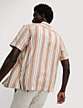 Easy Iron Pure Cotton Striped Shirt