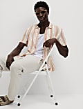 Easy Iron Pure Cotton Striped Shirt