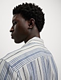 Easy Iron Pure Cotton Striped Shirt
