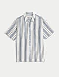 Easy Iron Pure Cotton Striped Shirt