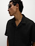 Pure Cotton Crocheted Shirt