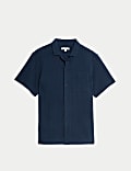Cotton Rich Textured Check Shirt