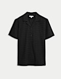 Regular Fit Short Sleeve Embroidered Shirt