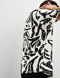 Regular Fit Abstract Print Short Sleeve Shirt