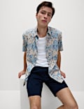 Pure Cotton Hawaiian Shirt