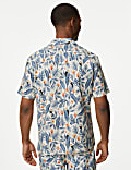 Easy Iron Pure Cotton Cuban Collar Shirt