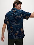 Easy Iron Pure Cotton Hawaiian Shirt