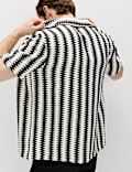 Regular Fit Cotton Blend Short Sleeve Shirt