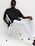 Regular Fit Pure Cotton Embroidered Shirt