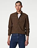 Easy Iron Pure Cotton Check Oxford Shirt