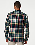 Cotton Rich Check Oxford Shirt