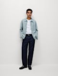 Cotton Rich Checked Overshirt