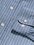 Pure Cotton Striped Oxford Shirt