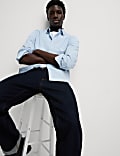 Pure Cotton Striped Oxford Shirt