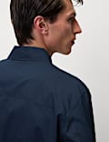 Pure Cotton Poplin Overshirt