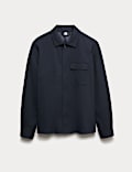 Overshirt van katoenmix