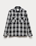 Checked Overshirt