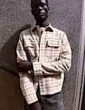 Cotton Rich Checked Shirt