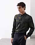 Regular Fit T-Shirt mit Blumenmuster