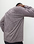 Pure Cotton Striped Flannel Shirt