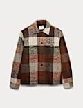 Quilt Lined Check Overshirt with Thermowarmth™